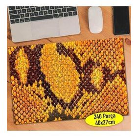 86327968 Sarı Piton Deri Deseni 240 Parça Puzzle Yapboz