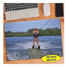 86422755 Sörf Yapan Sporcu Genç Adam 240 Parça Puzzle Yapboz