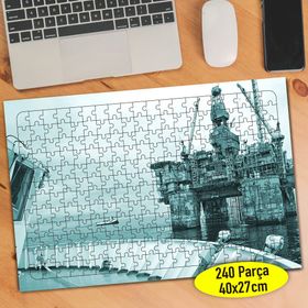 86508226 Petrol Kuyusu Sondaj 240 Parça Puzzle Yapboz