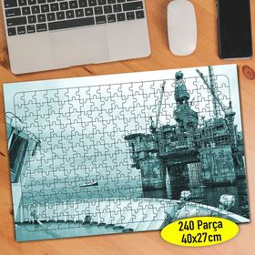 86508226 Petrol Kuyusu Sondaj 240 Parça Puzzle Yapboz