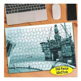 86508226 Petrol Kuyusu Sondaj 240 Parça Puzzle Yapboz