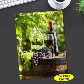86924906 Toskana İtalya Üzümler 240 Parça Puzzle Yapboz