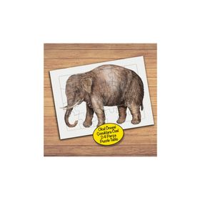 87207 Sevimli Büyük Fil Çocuklara Özel Puzzle Yapboz Tablo
