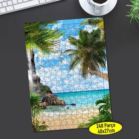 87258952 Ostrava Çekya Sahil 240 Parça Puzzle Yapboz