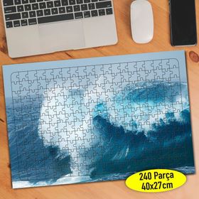87269424 Hırçın Deniz Dalgası Doğa 240 Parça Puzzle Yapboz