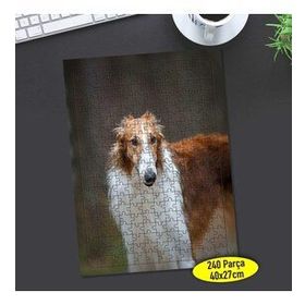 87276901 Rus Borzoy Cinsi Köpek 240 Parça Puzzle Yapboz