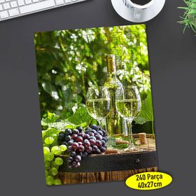 87376112 Toskana İtalya Üzümler 240 Parça Puzzle Yapboz
