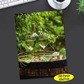 87376234 Toskana İtalya Üzümler 240 Parça Puzzle Yapboz