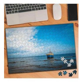 8747 Polonya Baltık Balıkçı Teknesi 240 Parça Puzzle Yapboz