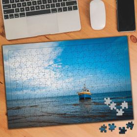 8747 Polonya Baltık Balıkçı Teknesi 240 Parça Puzzle Yapboz