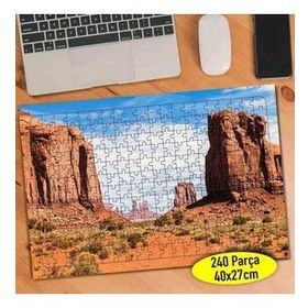 874840 Arizona Monument Valley Manzara 240 Parça Puzzle Yapboz