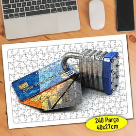 87817901 Online Güvenlik Teması 240 Parça Puzzle Yapboz