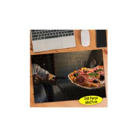 87836330 Taş Fırında Pizza Fast Food 240 Parça Puzzle Yapboz