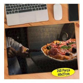 87836330 Taş Fırında Pizza Fast Food 240 Parça Puzzle Yapboz
