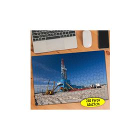 87911545 Petrol Kuyusu Sondaj 240 Parça Puzzle Yapboz