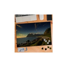 880 Deniz Kenarı Doğa Manzarası 240 Parça Puzzle Yapboz Tablo