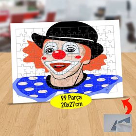 8805 Gülürmeyi Seven Neşeli Paylanço 99 Parça Puzzle Yapboz Tablo