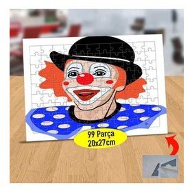 8805 Gülürmeyi Seven Neşeli Paylanço 99 Parça Puzzle Yapboz Tablo