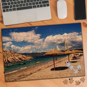 8835 Plaj Deniz Kum Güneş 240 Parça Puzzle Yapboz