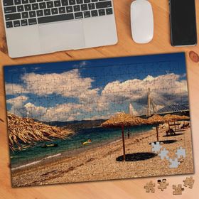 8835 Plaj Deniz Kum Güneş 240 Parça Puzzle Yapboz