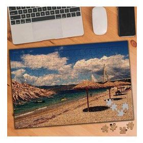 8835 Plaj Deniz Kum Güneş 240 Parça Puzzle Yapboz