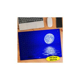 88681664 Gece Yakamoz Dolunay Manzarası 240 Parça Puzzle Yapboz