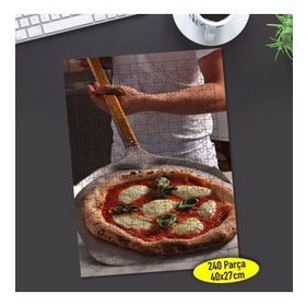 88754661 Fırın Pizzası Fast Food 240 Parça Puzzle Yapboz