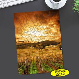 8892413 Gün Batımı Manzarası 240 Parça Puzzle Yapboz