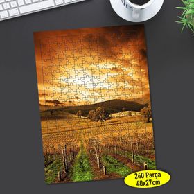 8892413 Gün Batımı Manzarası 240 Parça Puzzle Yapboz