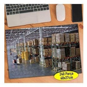 89041162 Üretici Fabrikanın Depo Alanı 240 Parça Puzzle Yapboz