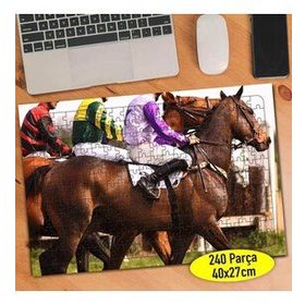 89203737 Hipodromda At Yarışı Gösterisi 240 Parça Puzzle Yapboz