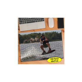 89246985 Denizde Sörf Gösterisi Yapan Sporcu 240 Parça Puzzle Yapboz