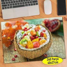 893134 Hindistan Cevizi Orman Meyveleri 240 Parça Puzzle Yapboz