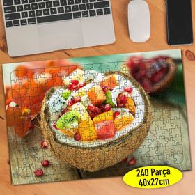 893134 Hindistan Cevizi Orman Meyveleri 240 Parça Puzzle Yapboz