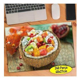 893134 Hindistan Cevizi Orman Meyveleri 240 Parça Puzzle Yapboz