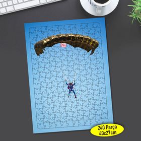 89518517 Paraşütle Uçan İnsan Macera 240 Parça Puzzle Yapboz
