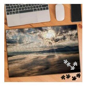 8989 Kumamoto Japonya Bulutlu Deniz 240 Parça Puzzle Yapboz