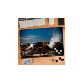 899 Kayalıklara Vuran Hırçın Dalgalar 240 Parça Puzzle Yapboz Tablo