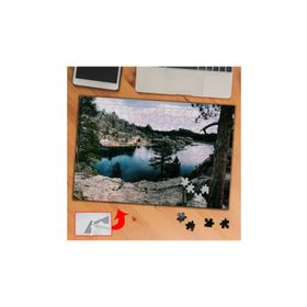 8BDD8 Gölet Çevresindeki Taşlar 240 Parça Puzzle Yapboz Tablo