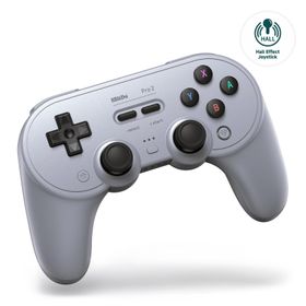 8Bitdo Pro 2 Bluetooth Controller Nintendo Switch Kablosuz Gri Oyun Kolu