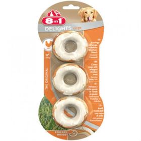 8in1 2x119 gr Kemik Delight Ring Tavuklu Ödül Kemiği