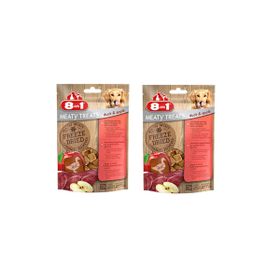 8in1 2x50 gr Freeze Doğal Ördekli ve Elmalı Köpek Ödül Maması