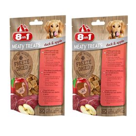 8in1 2x50 gr Freeze Doğal Ördekli ve Elmalı Köpek Ödül Maması