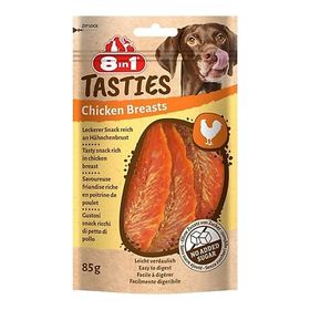 8in1 4x85 gr Tasties Chicken Breast Tavuk Göğsü Köpek Ödülü