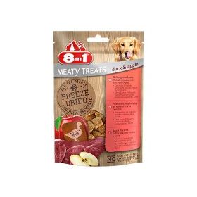 8in1 50 gr Freeze Doğal Ördekli ve Elmalı Köpek Ödülü