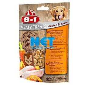 8in1 50 Gr Freeze Dried Tavuklu Havuçlu Doğal Ödül