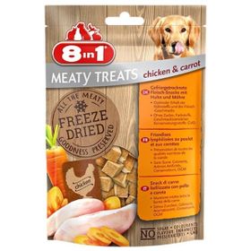 8in1 50 Gr Freeze Dried Tavuklu Havuçlu Doğal Ödül
