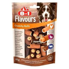 8in1 85 gr Flavours Crunchy Rolls Kıtır Köpek Ödülü