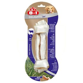 8in1 Delights Bones Biftekli Düğümlü Köpek Kemiği