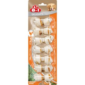 8in1 Delights Bones Tavuklu 84 gr Köpek Ödül Kemiği